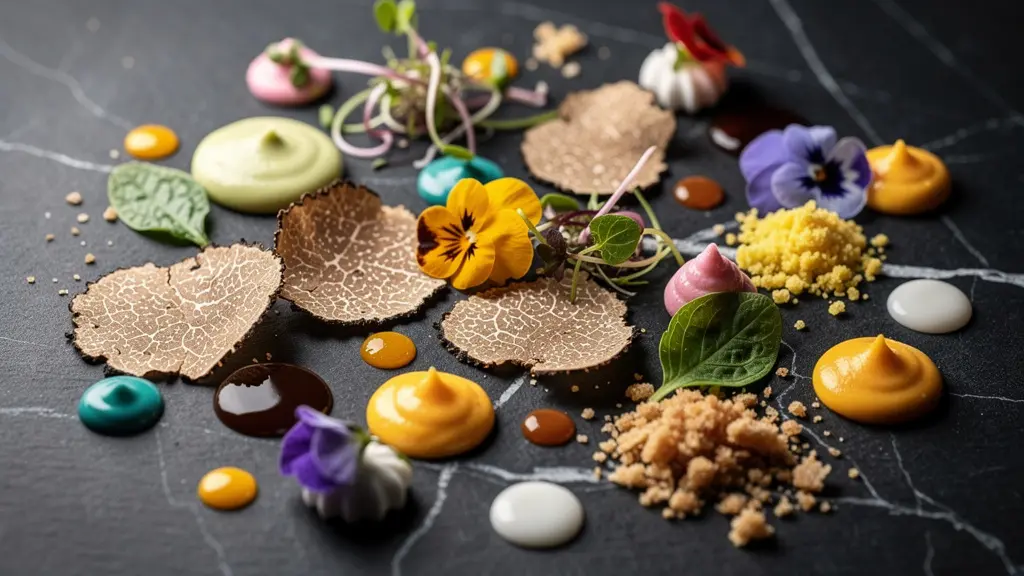 Décomposition visuelle des coûts d'une recette gastronomique avec ses multiples composants