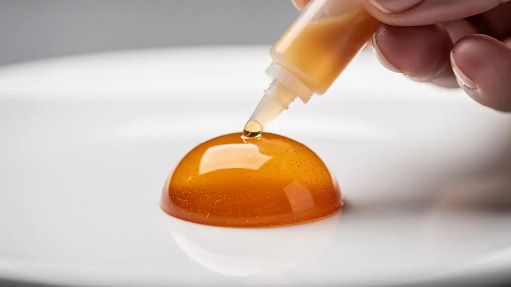 Technique de dépôt précis d'un point de gel sur assiette sans défaut